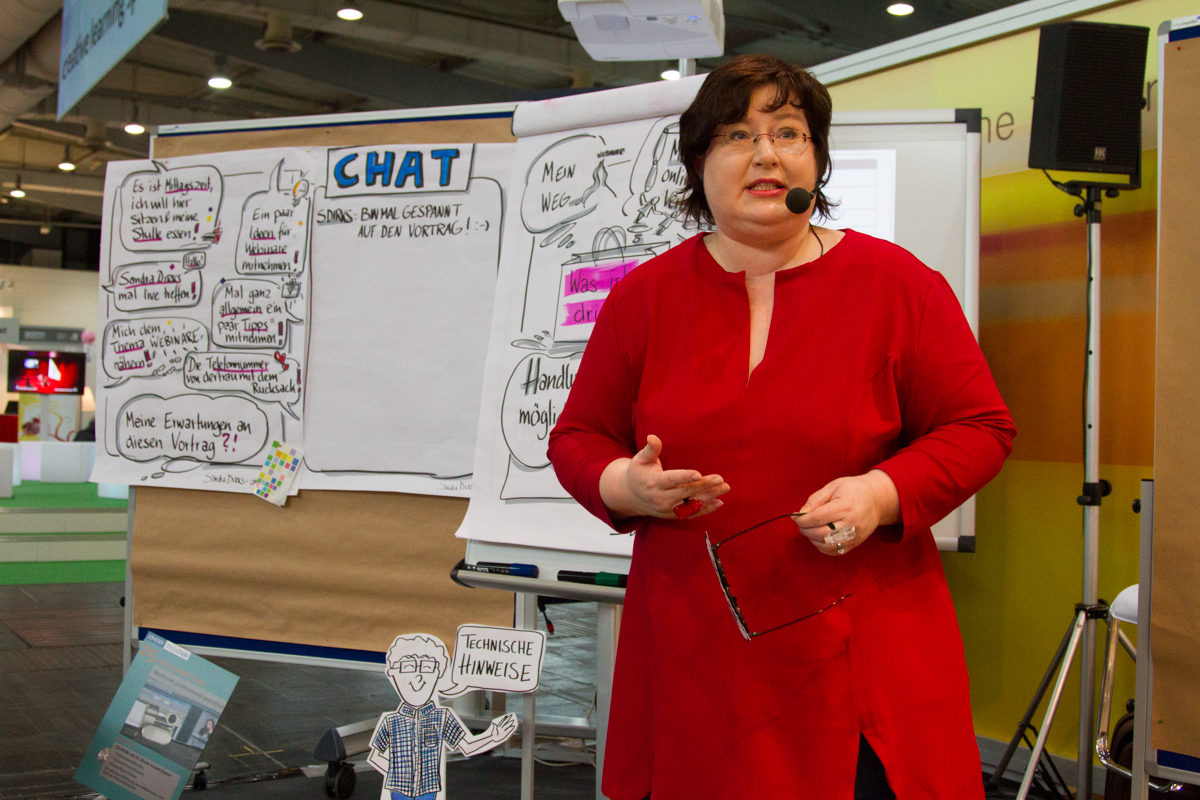 Didacta 2015 - Webinare Sandra Dirks 2