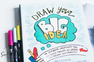 Buchtipp von Sandra Dirks Draw your big idea mit Details