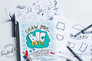 Buchtipp von Sandra Dirks Draw your big idea mit eigenen Zeichnungen