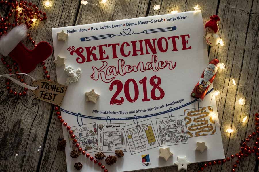 Sandra Dirks - Advents-Special 2017 - weihnachtliche Sketchnotes