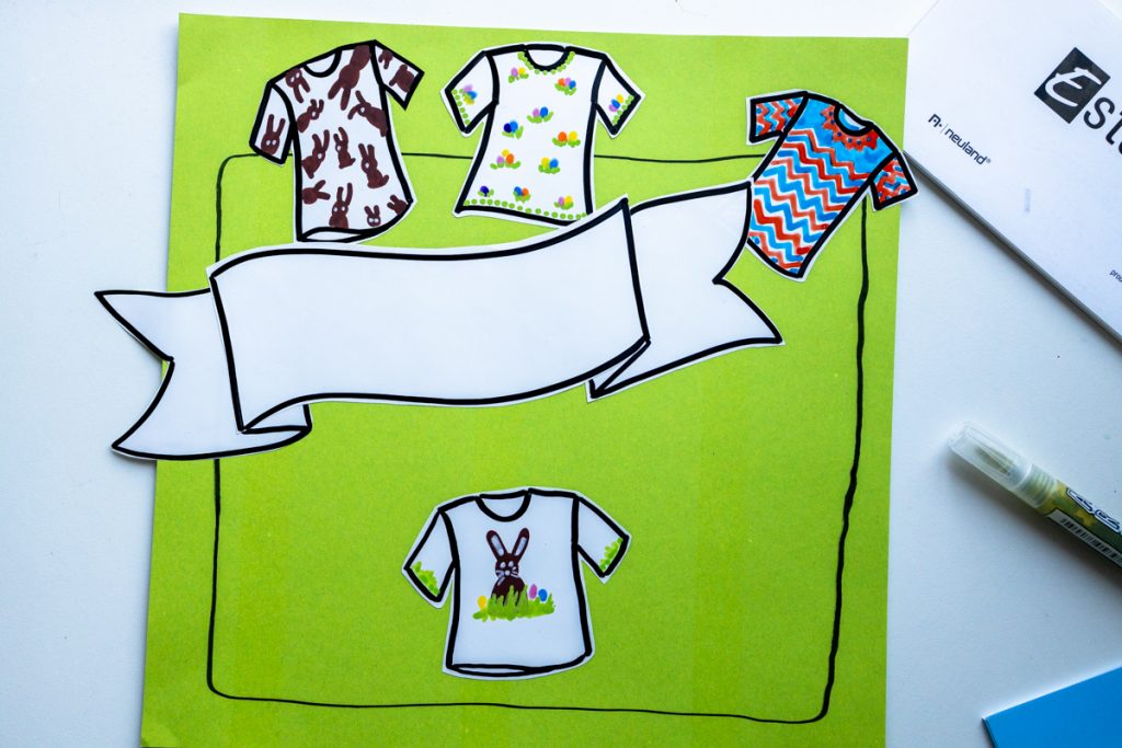 Sandra Dirks - estatics in T-Shirt-Form als visuelle Teilnehmerliste nutzen als Instacard