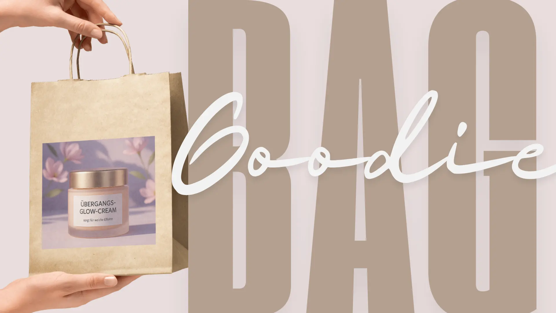 Sandra Dirks - Titelbild des Beitrages mit dekorativer Papiertüte und dekorativem Schriftzug: Goodie Bag